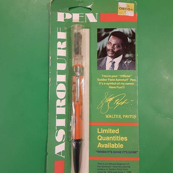 Walter Payton Office Vintage 988 Walter Payton Soldier Field